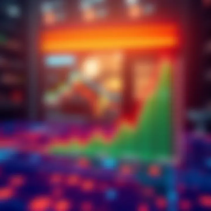 Hedera Stock Exchange Growth Graph showing the rise of HBAR and stock exchange activities on the Hedera platform