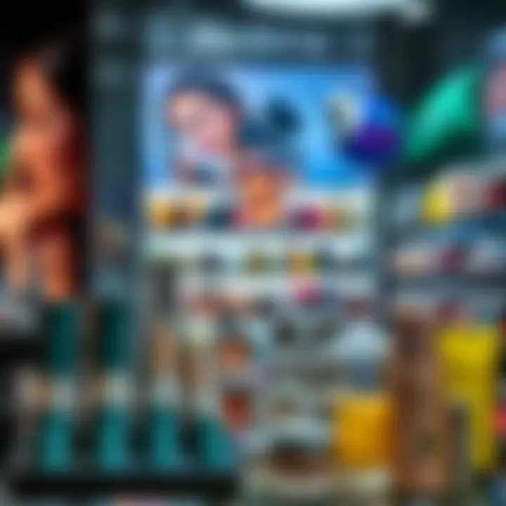 Hedera cosmetics products displayed in a Brazilian store, highlighting their popularity among locals