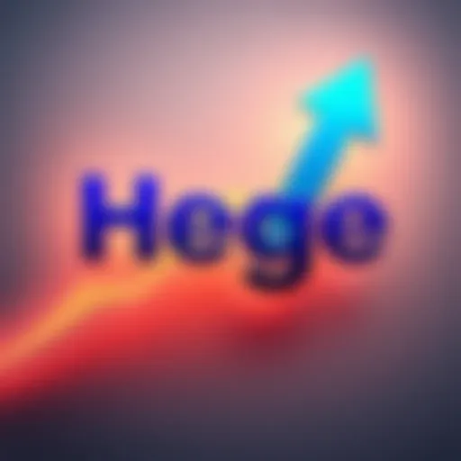 Hege logo with an upward arrow symbolizing growth and success after a marketing campaign