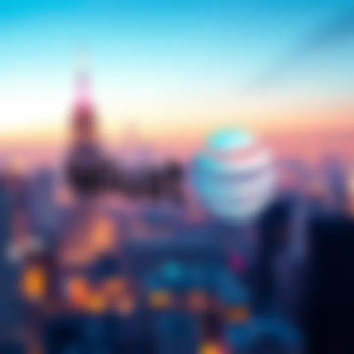 Helium logo next to AT&T logo, symbolizing their partnership to improve network services in the US.