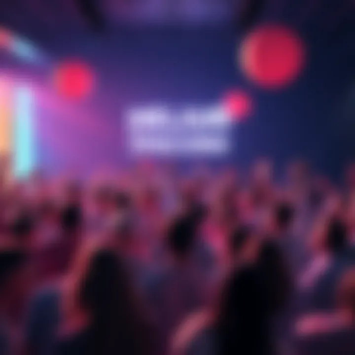 A vibrant online community gathering with excited people discussing and connecting on Helium Discord.