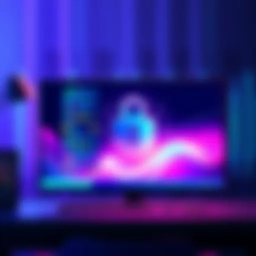 Illustration showing a computer screen with a lock symbol representing hidden pro-crypto activities.