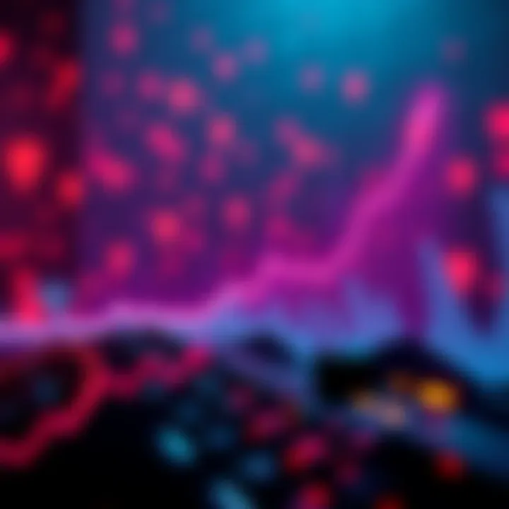 Graphic showing a rising line chart representing Ethereum contract deployments with symbols of low transaction fees in the background