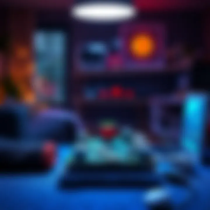 Empowered Home Networking A compact Raspberry Pi setup showcasing a validator node in a cozy home environment.