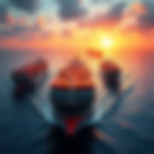 Cargo ships passing through the Hormuz Strait with a digital currency symbol overlay, representing new crypto fees by Iran