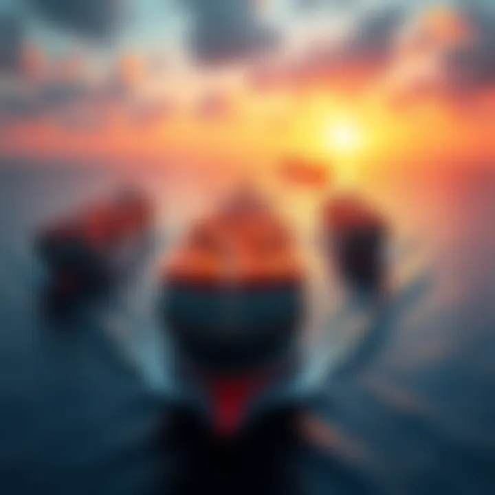 Cargo ships passing through the Hormuz Strait with a digital currency symbol overlay, representing new crypto fees by Iran