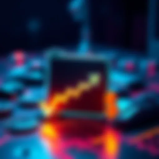 Graphic showing a digital wallet icon with a downward trend arrow and dollar signs, symbolizing a financial loss of $32 million and an 89% drop in value.