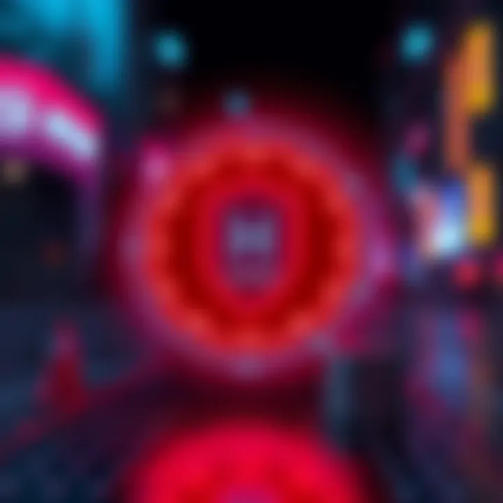 A digital representation of the HUNDRED utility token symbol with a shield, highlighting security features and a cooldown timer