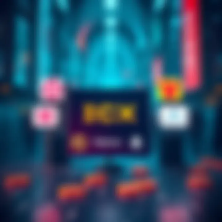 A graphic showing the MyIcon wallet interface and various cryptocurrency exchange logos for trading ICX coins.