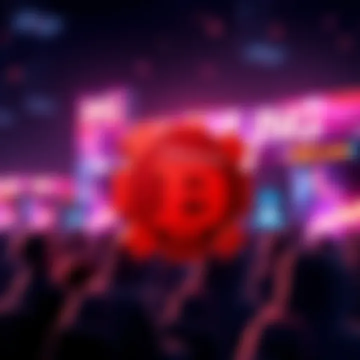 A graphic representation of the $IMG token showing its reward system and active community engagement.