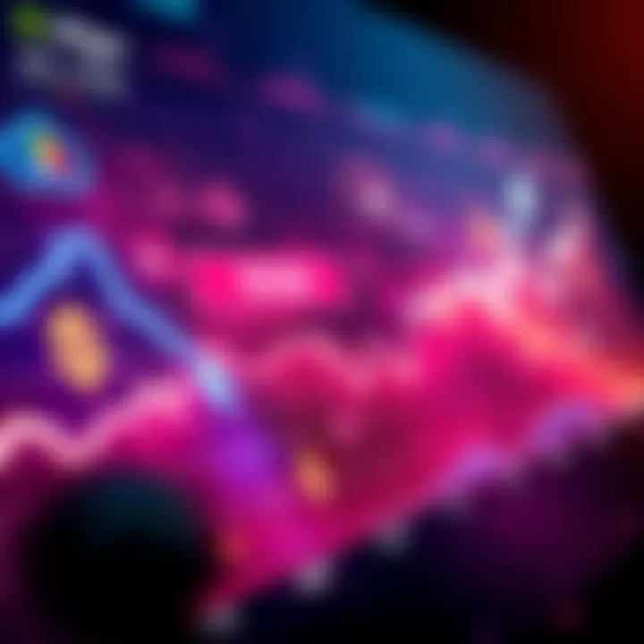 Investing in Algo at 55k Chart showing price trends for Algo with an upward trend line and investment icons