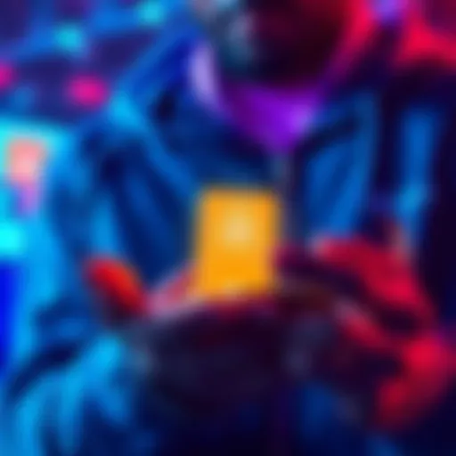 A person adding $200 in Atom cryptocurrency to their digital wallet, showing enthusiasm for future growth.