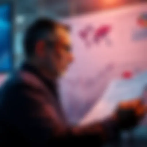 A person looking at financial charts and documents while pondering investment decisions