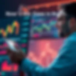 Investment Opportunity A person reviewing financial charts and graphs with an optimistic expression, symbolizing a timely investment opportunity.