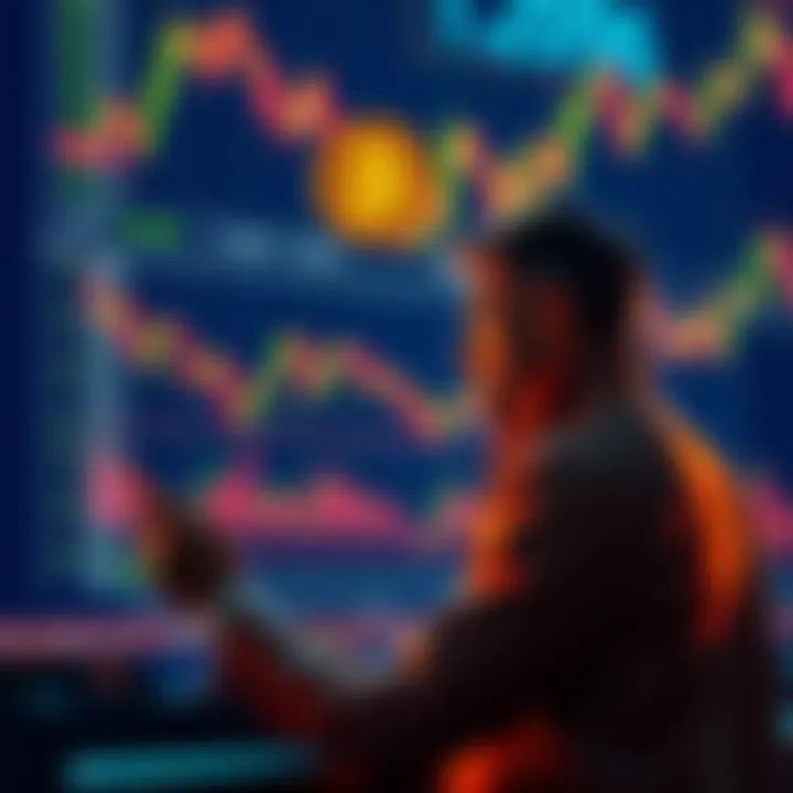 A thoughtful person looking at Bitcoin charts, reflecting on past investment decisions