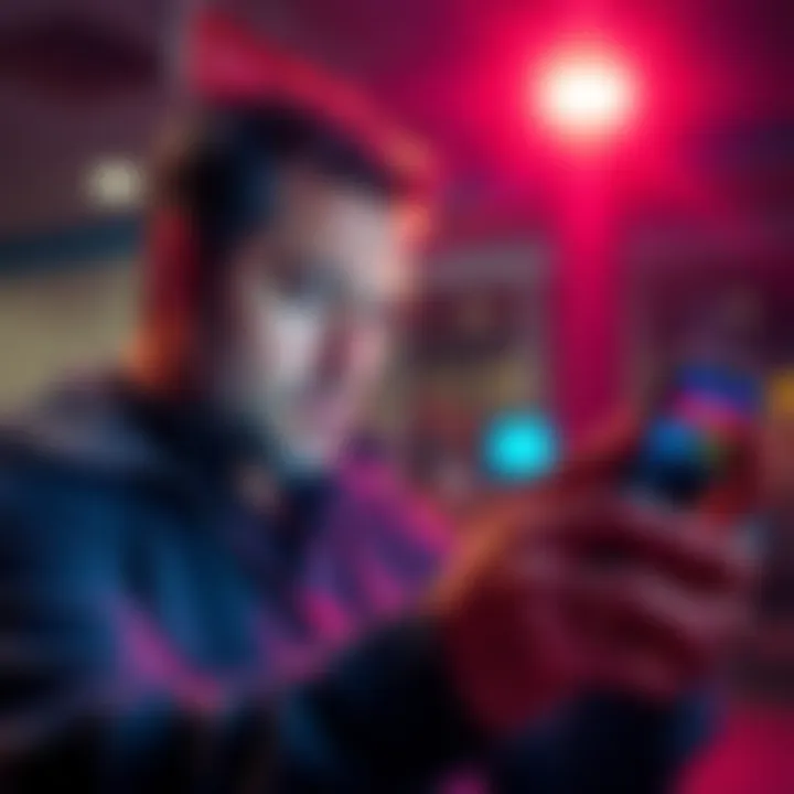 An investor looks stressed while checking their phone showing a blocked sell transaction on Coinbase after a coin price surge.
