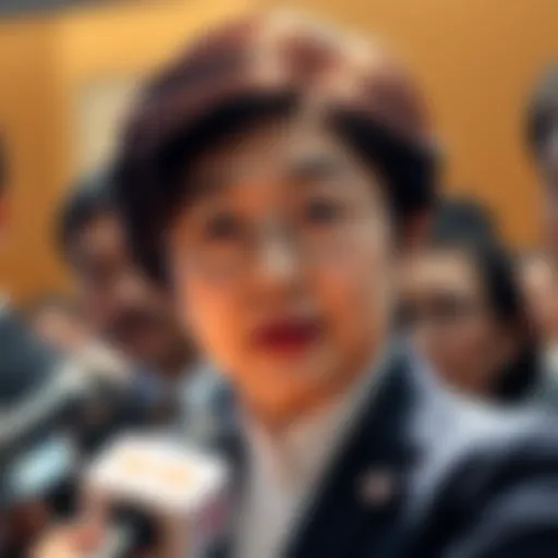 Japan's Prime Minister Sanae Takaichi addresses the media about the Solana meme coin and its recent value drop