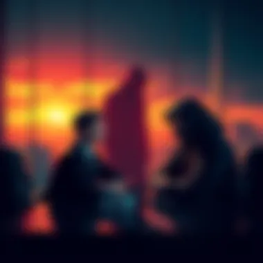 Justin Sun in a meeting with a shadowy figure representing the KelpDAO hacker after a major theft