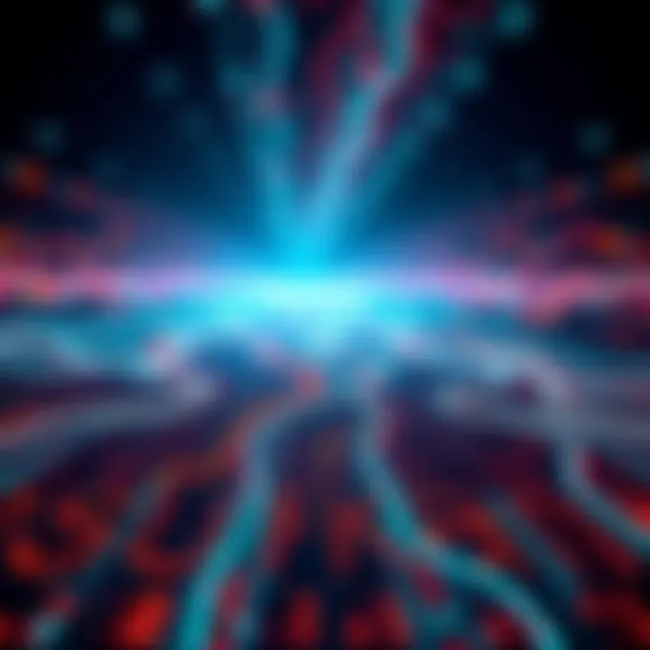 Visualization of Kafka streams processing live Solana blockchain transactions and updates in real-time