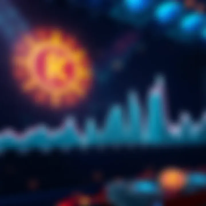 Graph showing Kaspa's performance surpassing other top cryptocurrencies