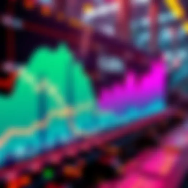 A graph showing the rapid growth of Kaspa's performance in the crypto market over the past month, with miners and investors observing trends.