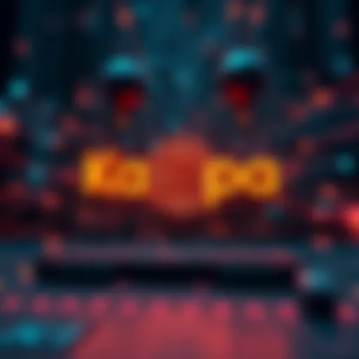 Visual representation of smart contracts using Kaspa technology for Bitcoin-collateralized debt, showcasing fast settlement processes and verification methods.