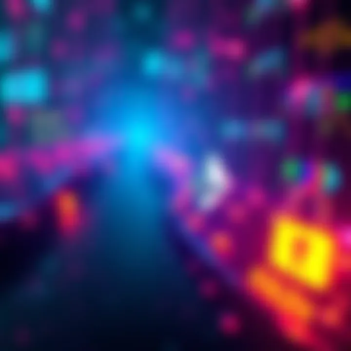 Kelp DAO Bridge Hack Visual representation of a hacked blockchain with stolen ether and a security alert