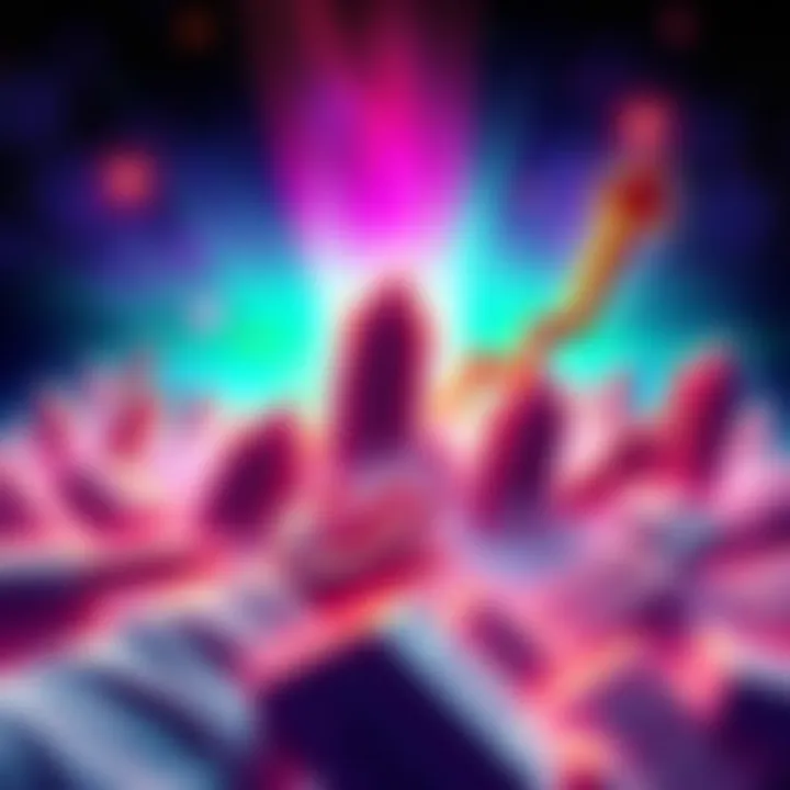 A vibrant graphic showing the rise of Kendu memecoin with community support and real-world products, symbolizing financial growth and excitement.