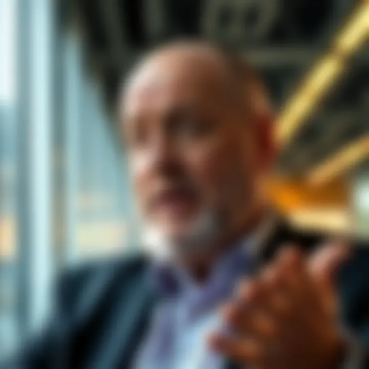 Kevin O'Leary Discusses Crypto Future Billionaire Kevin O'Leary speaking about cryptocurrency and blockchain partnerships with S&P 500 companies in a business setting