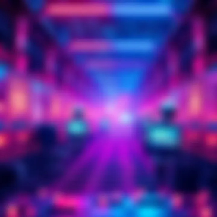 A visual representation of KOII's Layer 1 blockchain with AI agents working, symbolizing automation and earning potential with $KOII.