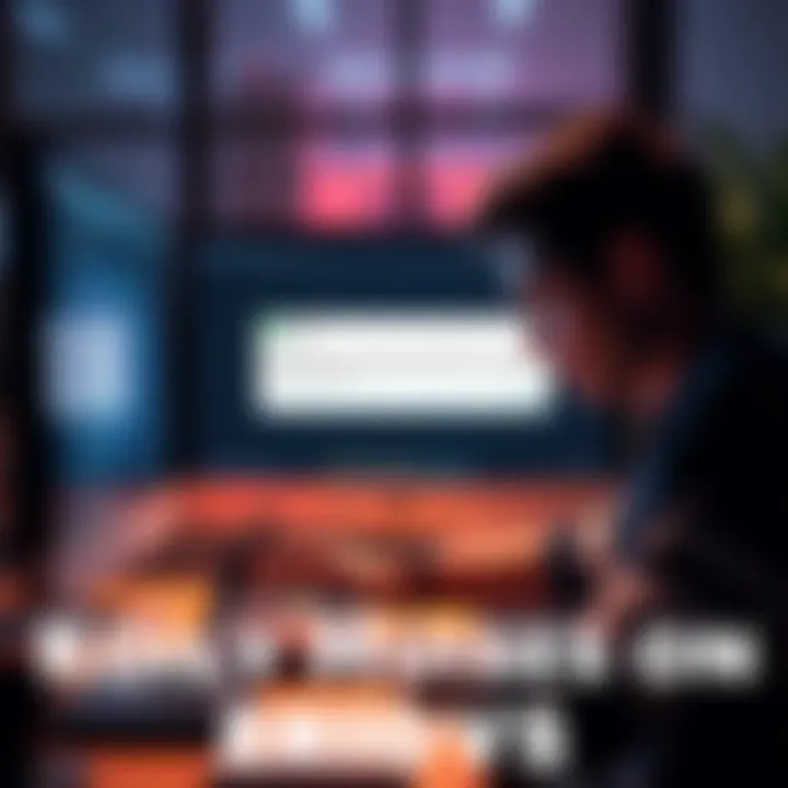 A frustrated user looking at their computer screen showing Koinly's error message about cost basis updates on Kraken transactions