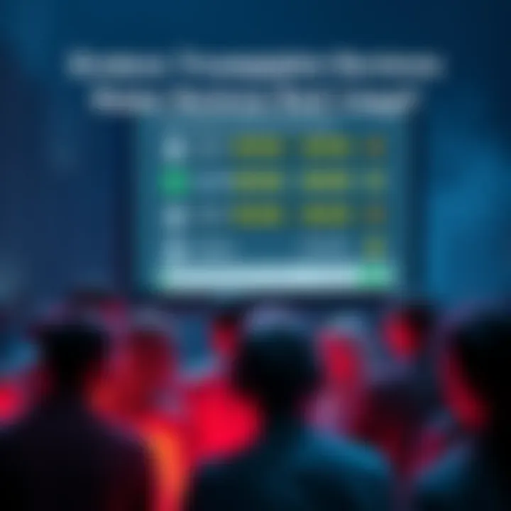 A graphic showing low Trustpilot ratings for Kraken with worried people discussing their experiences