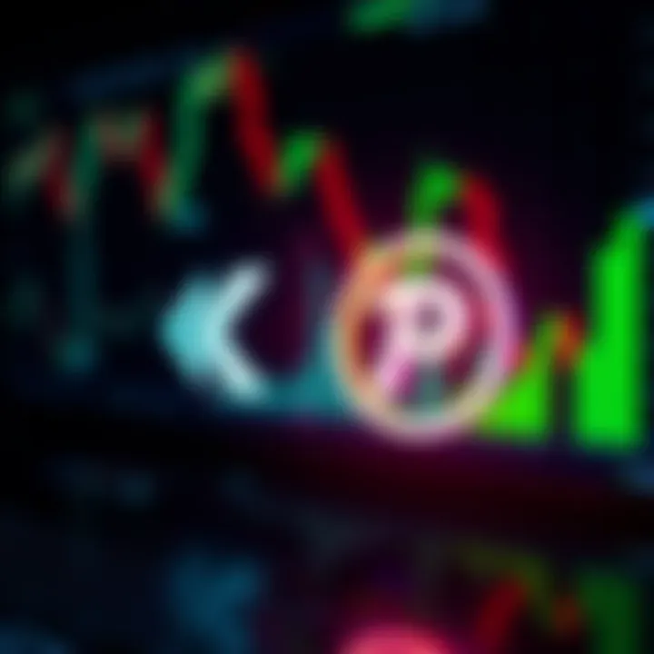 A visual representation of Kraken's potential listing of Pi Network, featuring the Kraken logo alongside Pi Network's logo with trading charts in the background.