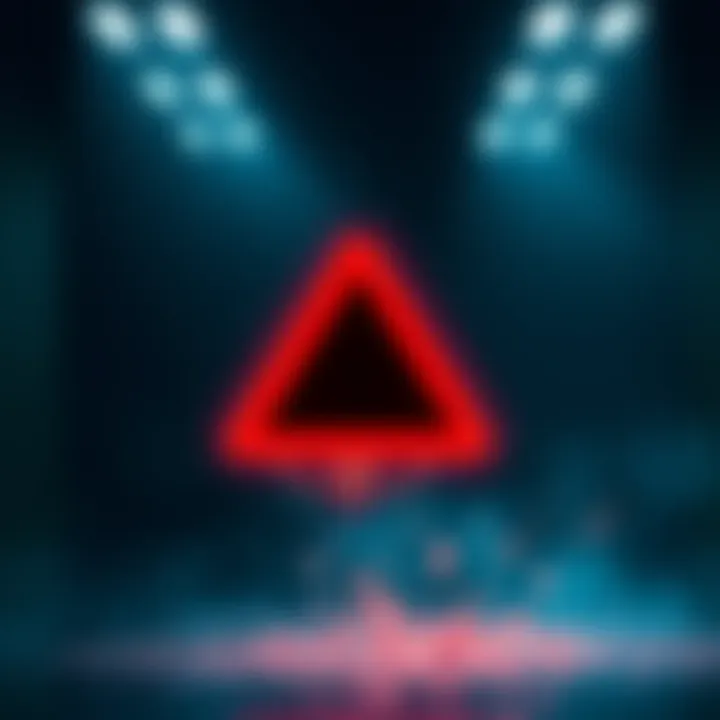 Kraken logo with a warning sign indicating the closure of US perpetual futures, symbolizing a significant change in trading for users.