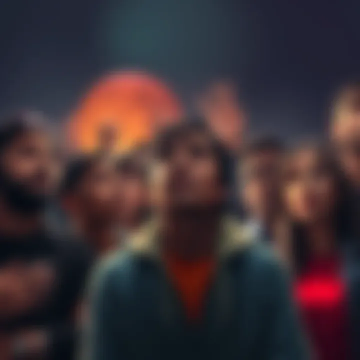 A worried group of people looking at a broken system, questioning the lack of consequences for misconduct.