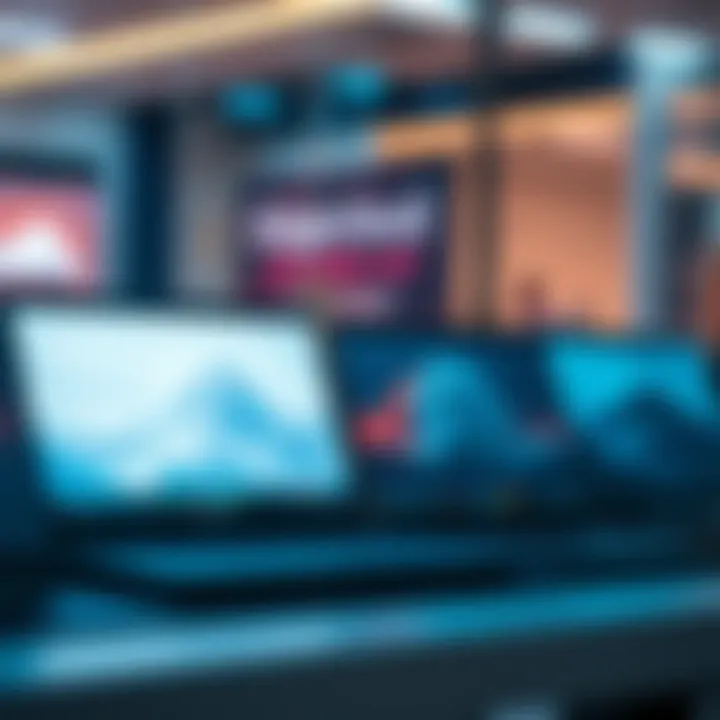 A selection of laptops and Mini PCs ideal for Edgecloud operations with tech specifications displayed