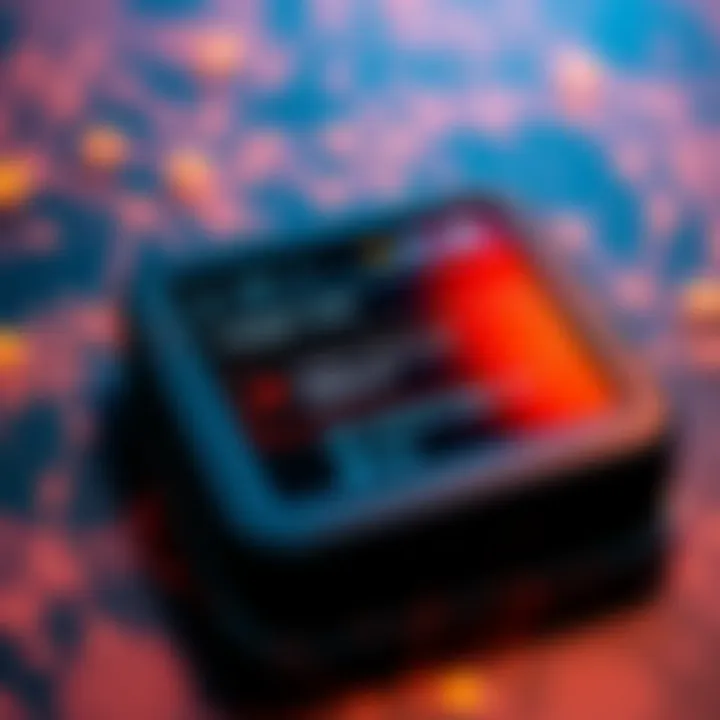 A close-up view of a Ledger Nano X showing an error in viewing XDC Wallet balance on Ledger Live.
