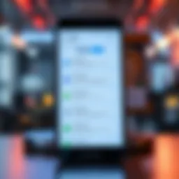 A smartphone displaying different options for downloading the Ledger app APK on screen