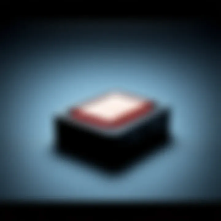 Close-up of a Ledger Flex showing a swollen battery issue