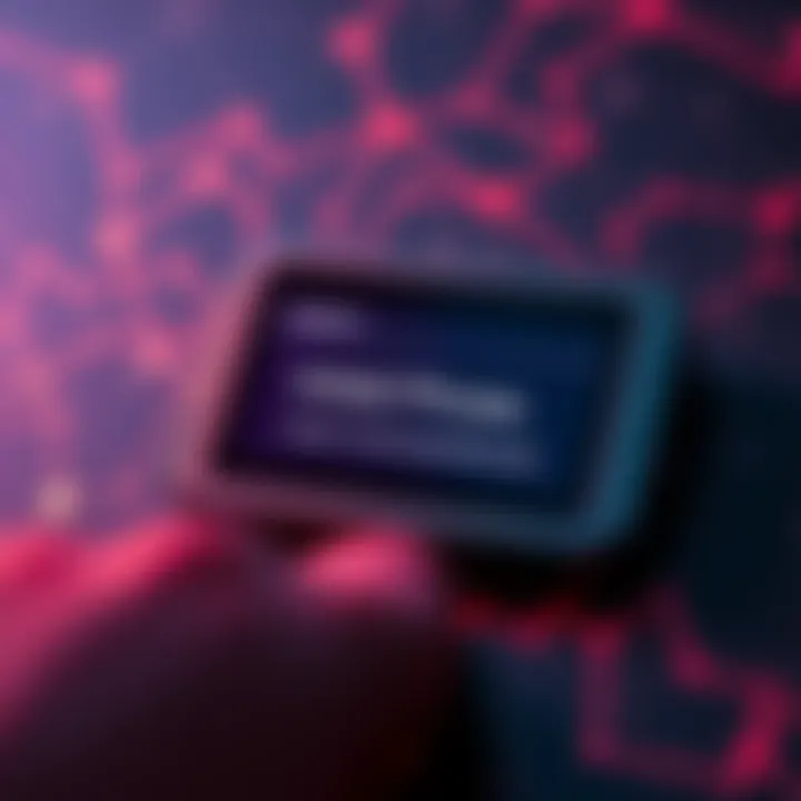 A Ledger Nano S device displaying an 'Invalid Phrase' error message while recovering a 12-word seed