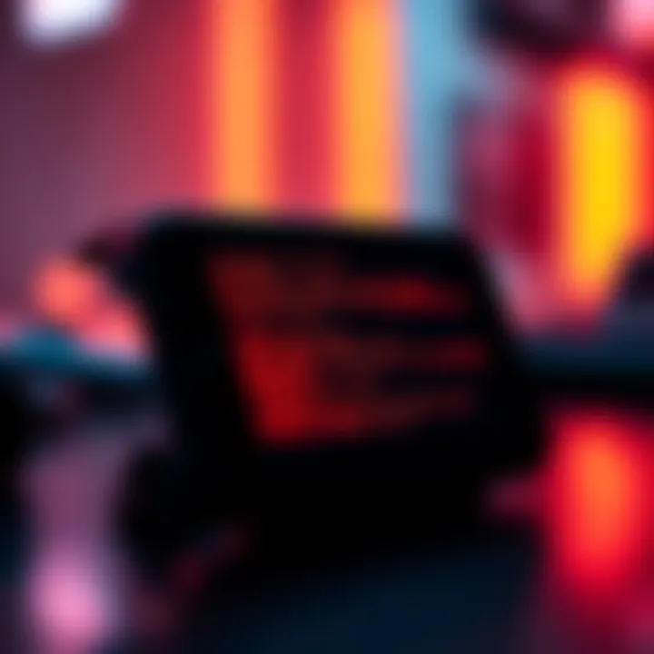 Ledger Nano S Plus device showing distorted text on screen