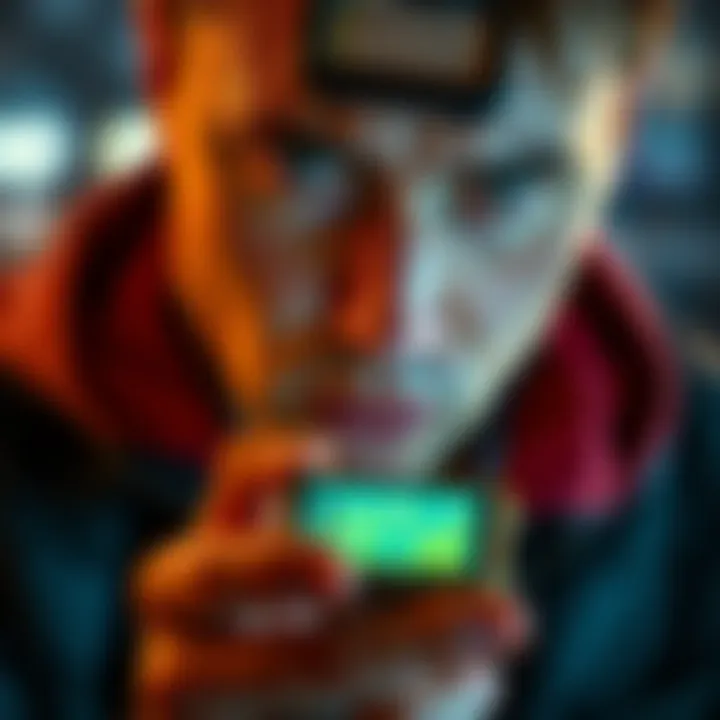 Close-up of a person holding a ledger device with a worried expression, discussing security concerns