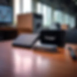 Ledger vs Trezor Hardware Wallets A comparison of Ledger and Trezor hardware wallets on a table, showcasing their designs and features.