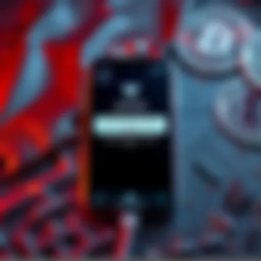 A smartphone displaying the Ledger wallet app with a warning message about security issues and a seed phrase request.