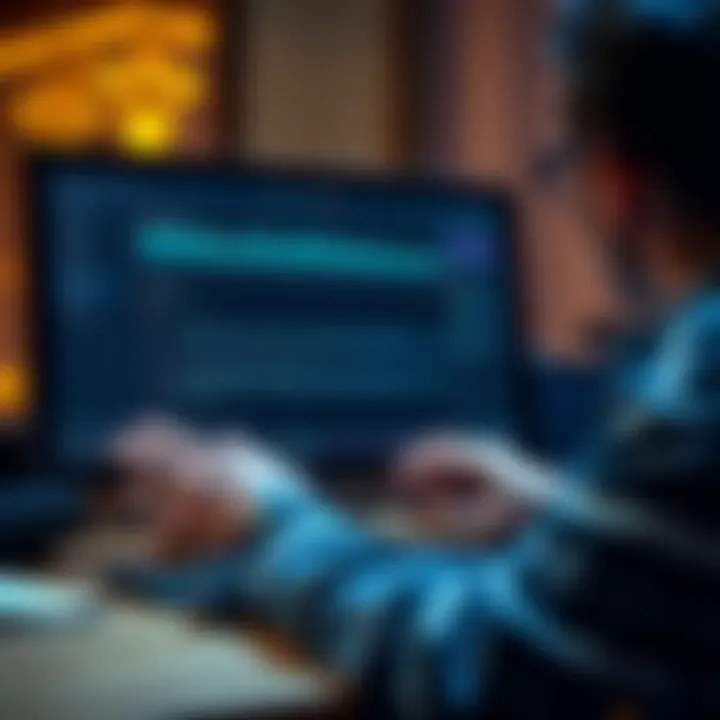 A person updating an old Ledger wallet on a computer, showing a secure backup method for seed phrases.