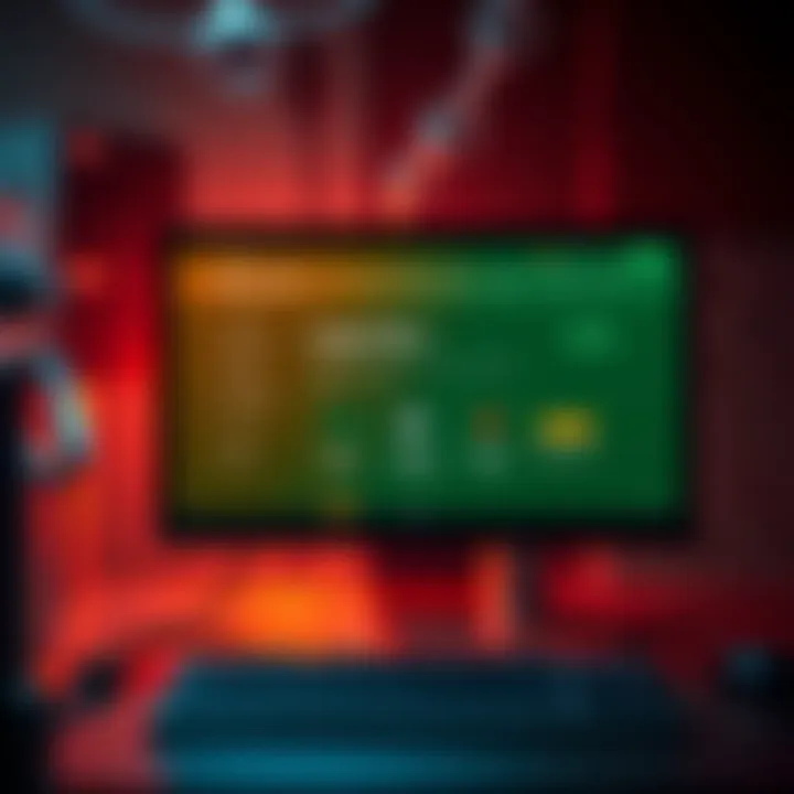 A computer screen displaying the Legionbox hosting service interface with options for Linux and Windows VPS hosting.