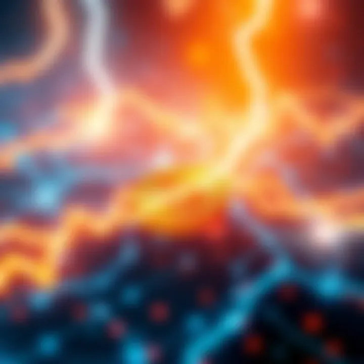 Lightning Network Transactions Illustration of digital transactions symbolizing the Lightning Network's growth in the crypto market