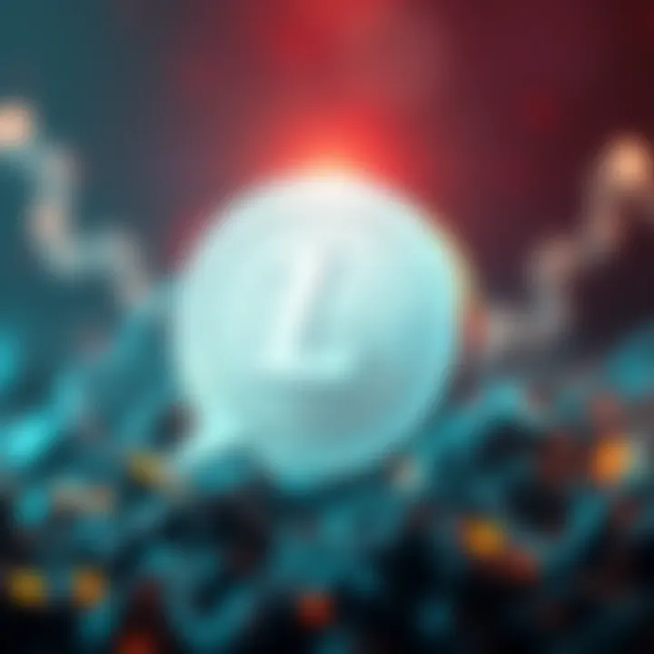Litecoin Giveaway Announcement Graphic showing a Litecoin coin with a speech bubble inviting people to comment for a chance to win