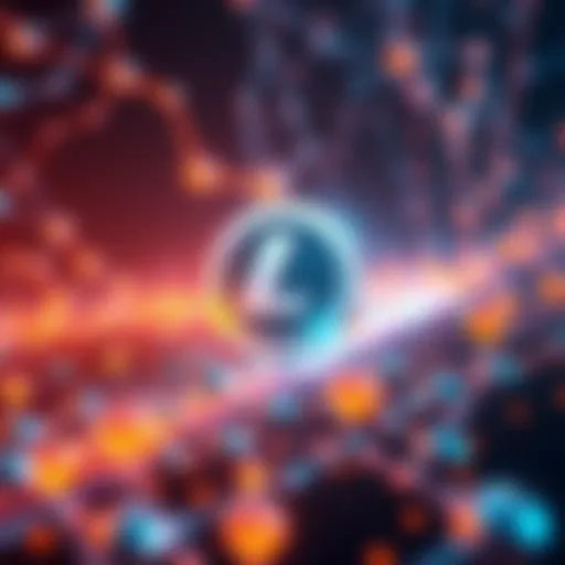 Illustration of Litecoin network adjusting transaction history to fix a privacy issue