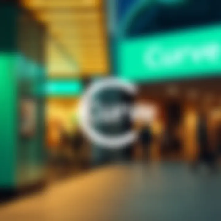 Lloyds bank logo with Curve symbol, marking the transition of management and Shahar's departure as director.